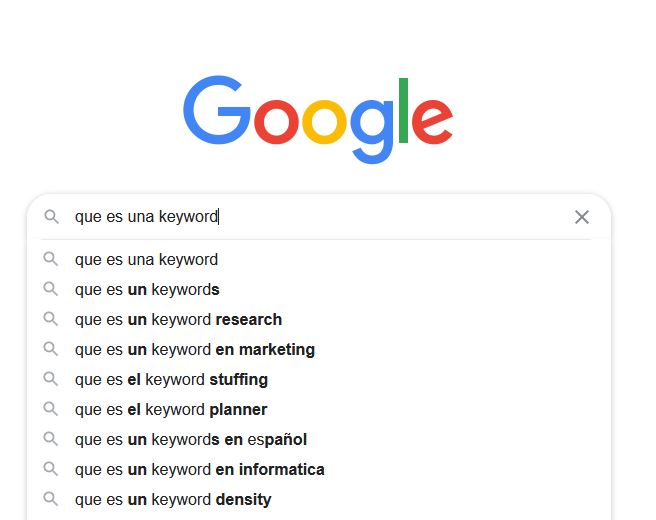google-suggest-que-es-una-keyword